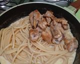 Foto del paso 4 de la receta: Pasta con salsa Alfredo