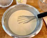 Une image de l'étape 1 de Crêpes à la farine de manioc.