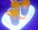 A picture of step 3 of Carrot juice.