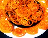 A picture of step 4 of Juicy Crispy Instant Jalebi.