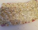 A picture of step 4 of Rolled Pork belly stuffed with Sage and onion stuffing.