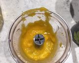 A picture of step 1 of Mango & Coconut Pancakes.