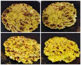 A picture of step 5 of Sabudana Thalipeeth.