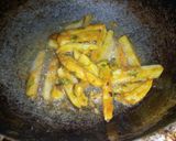 A picture of step 5 of Pakoray fries.