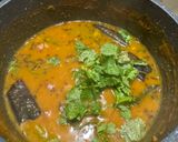 A picture of step 4 of Kerala Sambhar.