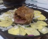 Foto del paso 2 de la receta: Colita de cuadril rellena, flameada y al horno