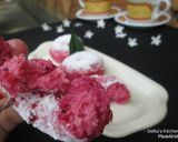 Foto langkah ke 4 dari resep Donat Buah Naga Merah.