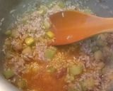 Foto do passo 10 de Risotto de abobrinha e açafrão