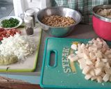 Foto del paso 1 de la receta: Guiso de mondongo