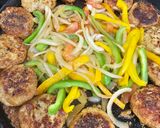 A picture of step 10 of Tawa kebabs.