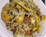 Foto langkah ke 5 dari resep Pasta Pesto Bumbu Instan.
