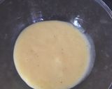 A picture of step 2 of Aam Panna or raw mango juice.