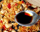 A picture of step 3 of My Mediterranean chicken & Rice 🥰#Mainmeal#Lunch.