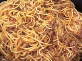 Espagueti boloñesa