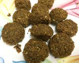 A picture of step 2 of Falafel Frankie.