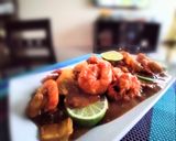 Foto del paso 2 de la receta: Langostinos al limón y Salsa de Ostión 👍🇵🇪