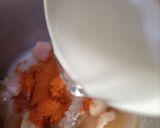 A picture of step 2 of Tikka roll.