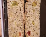Une image de l'étape 7 de Pain liquide ramadan tomates/oignons/poivrons en bruschetta.