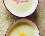 A picture of step 3 of # Name (Rice) contest# 24/6/18Rose saffron rice pudding.