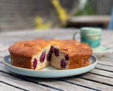 A picture of step 5 of Turn of Fortune Cake - cherry and yuzu cake.