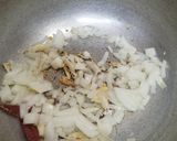 A picture of step 2 of Snake gourd poriyal fry.