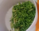 Foto langkah ke 1 dari resep Tumis Bunga Pepaya Kecombrang dengan Dori dan Teri.
