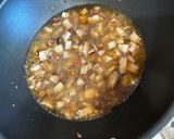 A picture of step 3 of Lumpiang Hubad.