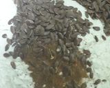 A picture of step 3 of Linseed banana Cake # Food Photography contest #.