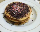 Foto langkah ke 7 dari resep Pancake Pisang Teflon Manis Gurih ❤.
