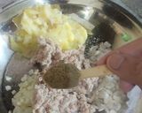 A picture of step 3 of Persian Potato and Meat Balls.