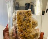 A picture of step 5 of Granola Energy Bars.
