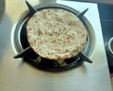 A picture of step 6 of Phulka Roti and Ajwain Roti.