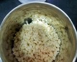 A picture of step 1 of Dahi vada.