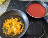 Foto del paso 1 de la receta Macarrones a la Boloñesa 🍅😋
