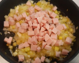 Foto del paso 2 de la receta: Quiche de puerros, jamón y queso de cabra