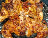 A picture of step 8 of Patakha Chicken.