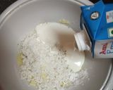 A picture of step 2 of Coconut, fresh cream cookies.