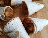 Foto del paso 12 de la receta Conos de gambitas al ajillo y aguacate (sin gluten)
