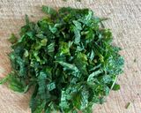 A picture of step 1 of Cucumber Mint Raita.