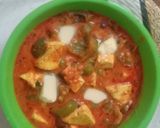 A picture of step 8 of Paneer butter Masala.