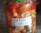 2009. Telére ecetes almapaprika 😋 recept fázis 5 fotója