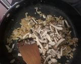A picture of step 2 of Simple Chicken and Mushroom.
