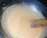 A picture of step 5 of Creamy cheese pasta in sauces.