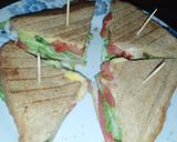 Φωτογραφία βήματος 1 της συνταγής Ελαφρύ club sandwich