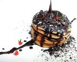 Foto langkah ke 10 dari resep Pancake Super Lembut Enak Anti Gagal.