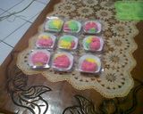 Foto langkah ke 3 dari resep Bolu kukus pelangi.
