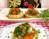 Pas rețetă Anghinare umplute cu garnitura de legume 2 fotografie