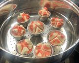 Foto langkah ke 3 dari resep Bolu Kukus Merah Putih.