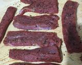 A picture of step 1 of Beef Flank, Chicken Sausage, and Simple Salad 🥗.