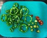 Foto del paso 2 de la receta: Shakshuka de pimientos asados